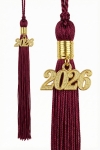 czapka absolwencka 2026, biret absolwencki bordo, frędzel absolwencki 2026, czapka na zakończenie szkoły, pamiątka absolwencka, biret dla studenta, biret z brelokiem