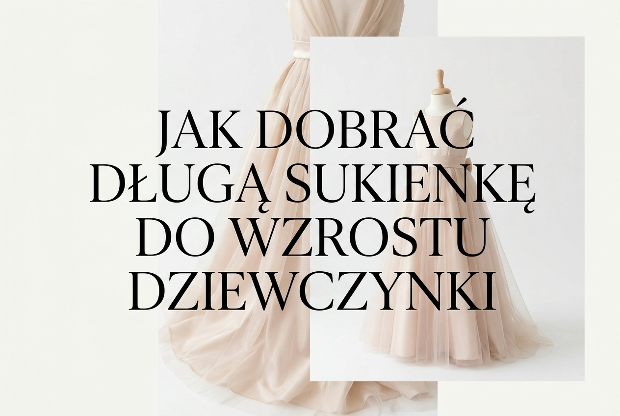 Jak dobrać długą sukienkę do wzrostu i sylwetki dziewczynki? Praktyczna checklista